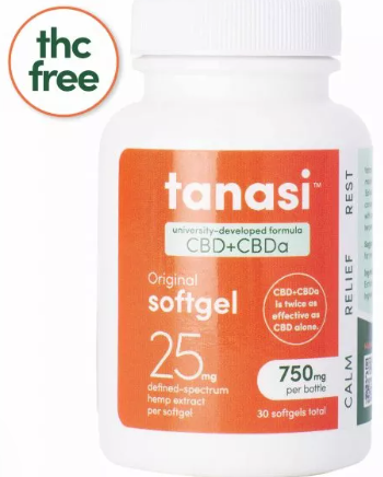 CBD+CBDA Softgel 25mg