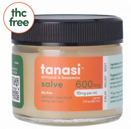 Tanasi Salve 600mg CBD+CBDA